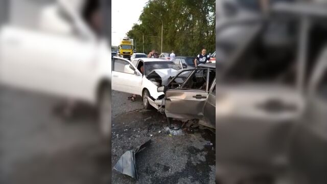 Авария на Садовой возле камеры 24.07.2018