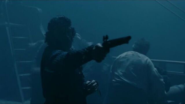 Капитан Алатристе / Alatriste (2006) Ночной бой на корабле