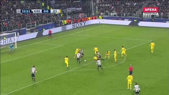 Ювентус 1:0 Динамо Загреб. Гол Игуаина