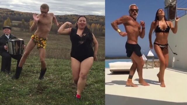 Боня и Кузьмич записали пародию на танцующего миллионера