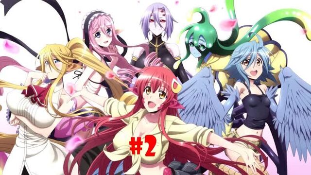 Аниме приколы / Anime crack #2 (Повседневная жизнь с девушками монстрами)