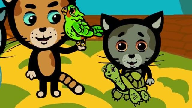 Три Котенка - Мультик для самых маленьких _ Сборник 5