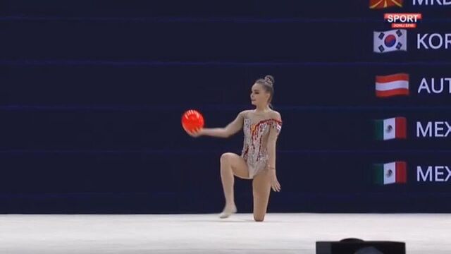 Арина Аверина мяч (многоборье) — Кубок Мира 2021 / Узбекистан, Ташкент