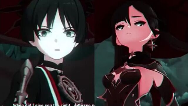 mona and scaramouche | genshin impact. ♪