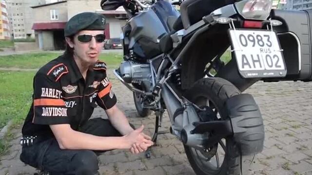 Тест драйв BMW R1200GS Просто Гусь. Part 1