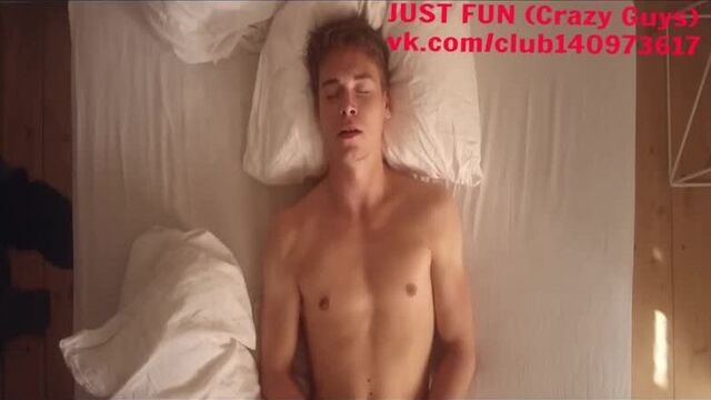 Nicolas Wollesen in Morke Rum wanking DENMARK член хуй голый дроч naked cock penis wank jerk