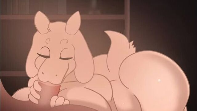 2d yiff by ridge Furry Porn Sex E621 FYE Straight goat girl sheep milf lamb undertale r34 rule34 toriel blowjob