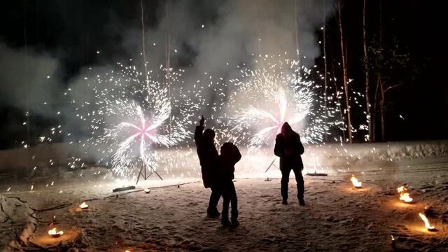 Пиротехническое шоу огненное шоу Сюрприз Подарок на день рождения Шоу проект Самум г Нижневартовск Мегион Сургут