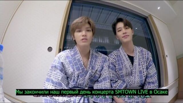 [РУС.СУБ] 180822 NCT на SMTOWN в Осаке # 2 - Соседи по комнате Часть 1_ Тэён-Tэиль/Кун-Джонни/Лукас-Ренчжун