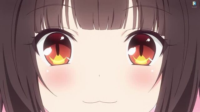 Аниме девушка кошка по имени Чокола из игры Nekopara - живые обои для Wallpaper Engine
