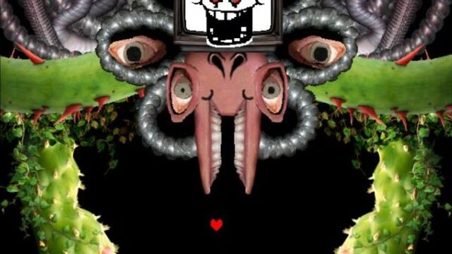 Битва с Omega Flowey(UNDERTALE)