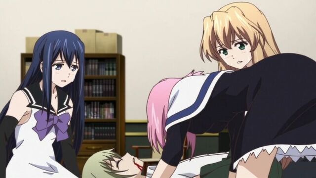 Брунгильда во тьме / Gokukoku no Brynhildr 12 серия [ 12 - 13 ] AnimeRusVORG⚡ / Аниме Рус Ворг⚡