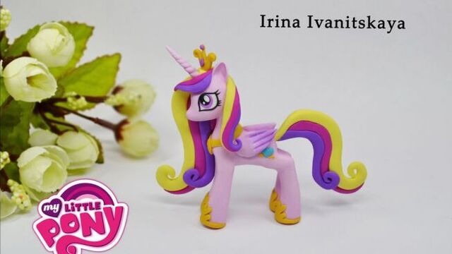 Принцесса Каденс ❤ Май Литл Пони. Полимерная глина мастер класс. My Little Pony