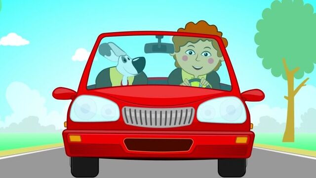 Развивающие мультики для малышей - Песни для детей - МАШИНКА