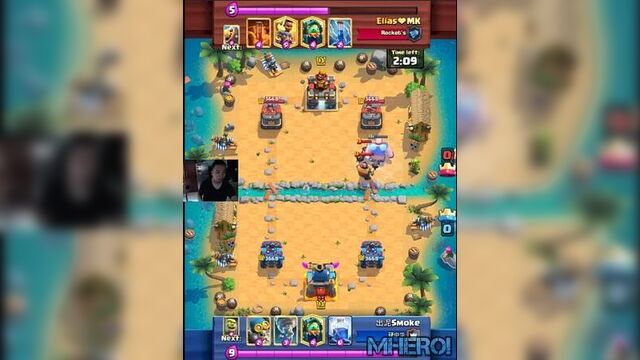 [Tali Clash Royale] E Giant Deck